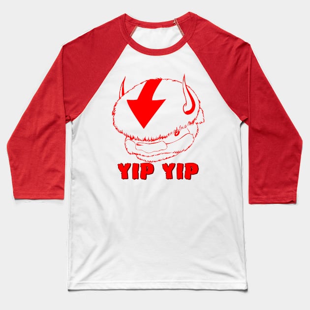 Appa Yip Yip 3 Baseball T-Shirt by Bentonhio